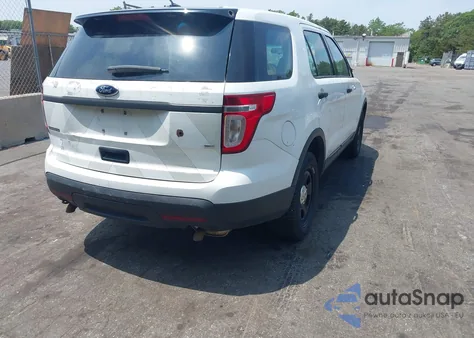 2013 Ford Police Interceptor из США, поврежденный, VIN 1FM5K8AR8DGC63731